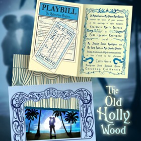 Print Design: The Old Holly Wood (Invitation)